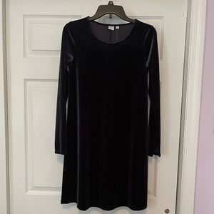 Blue velvet dress from GAP